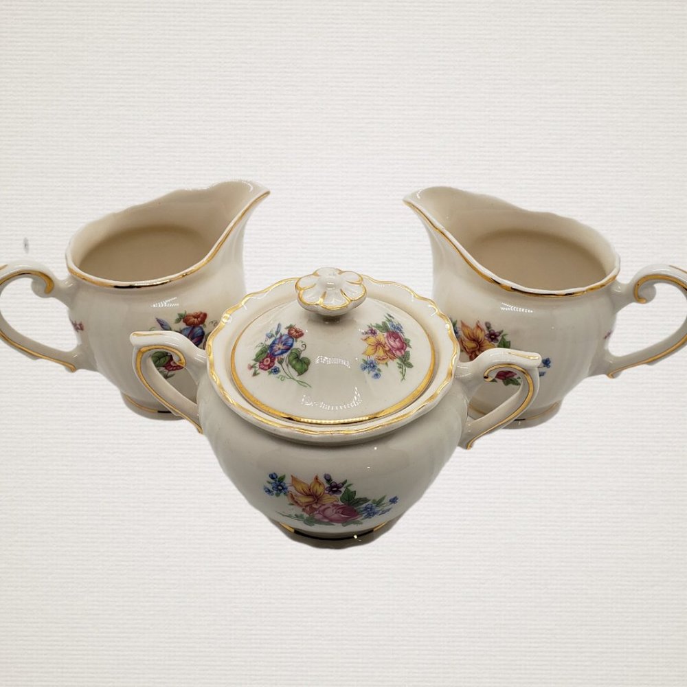 Federal Shape SYRACUSE Santa Rosa Creamer/Sugar